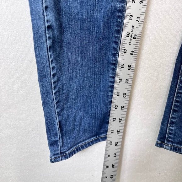 Paige Verdugo Ankle Skinny Jeans Womens 32 Plus Size Blue Denim Stretch 2153 - Picture 6 of 10